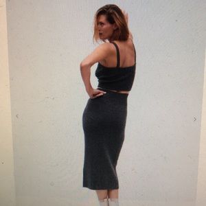 Mango midi skirt like new